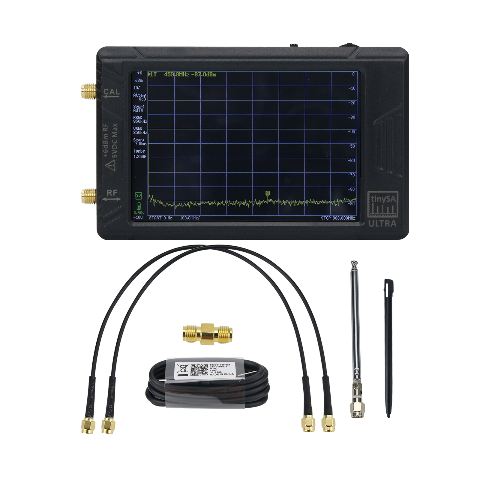 Signal Generator Spectrum Analyzer - Ultra yüksek hızlı 100k-5.3GHz El Tipi