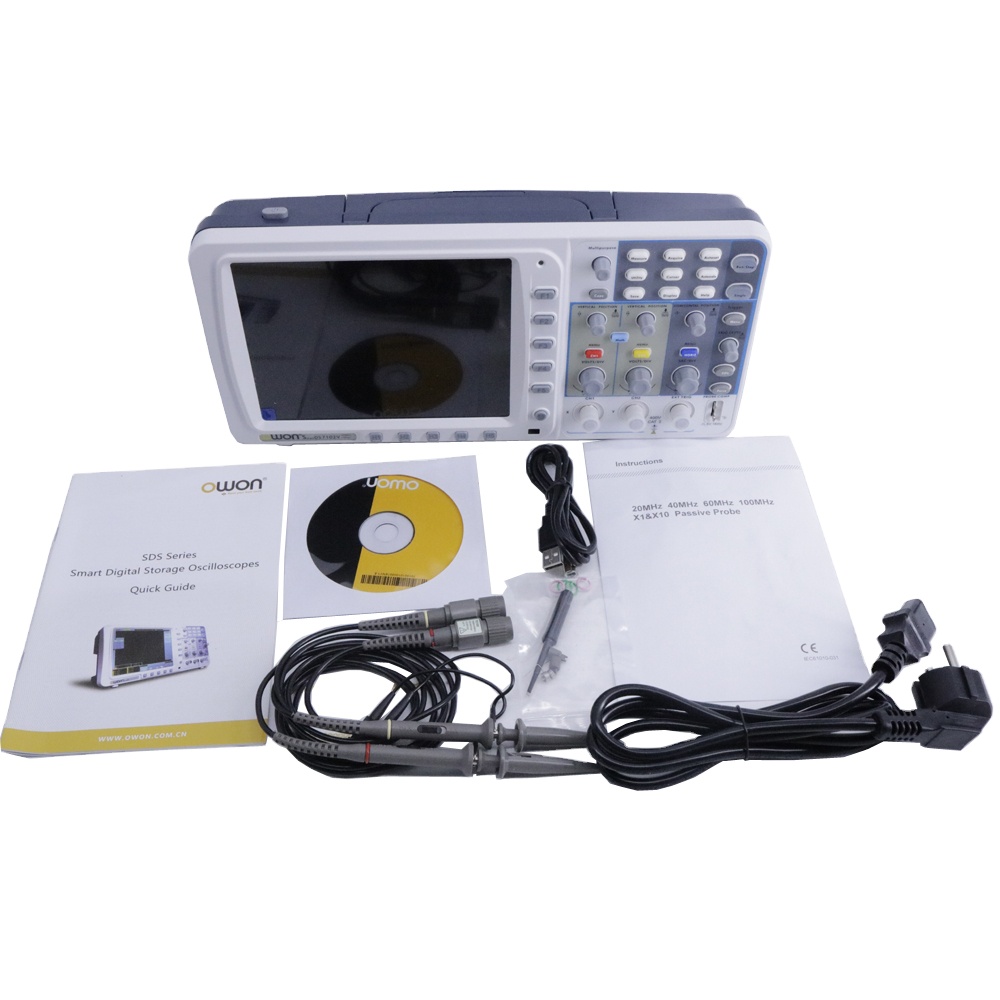 OWON SDS7102V Dijital Depolama - Digital Storage Oscilloscope 100Mhz incelemesi ve fiyatı
